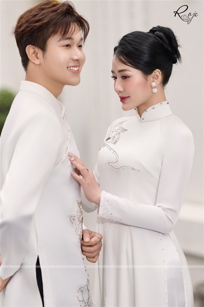 Concept chụp cưới ngoại cảnh áo dài đôi 